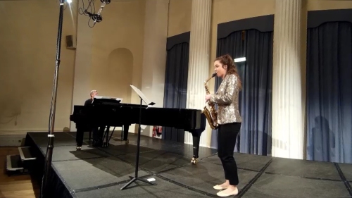 Lydia Kenny Saxophone with Damian Kenny Piano